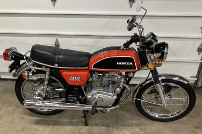 Barn Find! 1974 Honda CB200T Up for Grabs at No Reserve