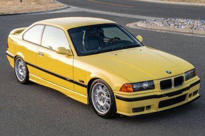 Dakar Yellow Dream: LS3-Swapped E36 BMW M3 Packs a $90k Punch